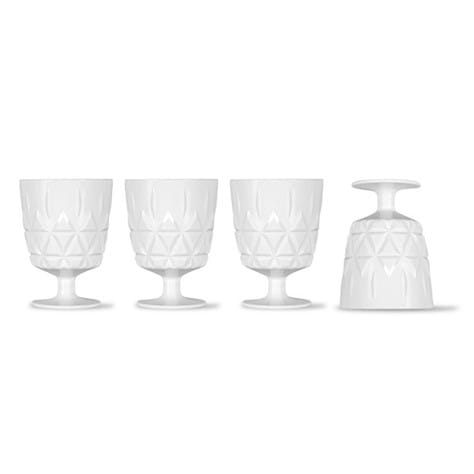 Picknick Juni glas, 4-set