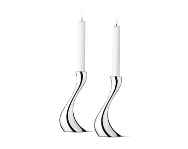 Produktbild Georg Jensen Cobra ljusstakar, 2-pack