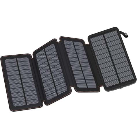 Solar vikbar powerbank