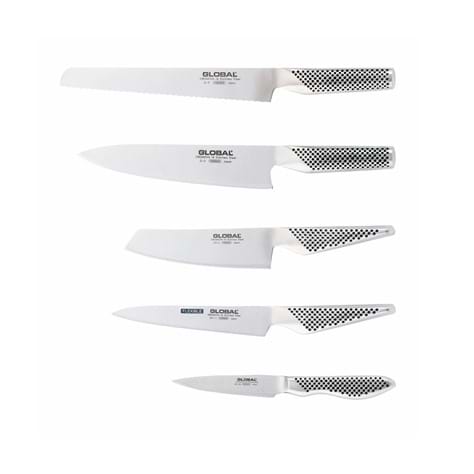 GLOBAL knivset 5-delar